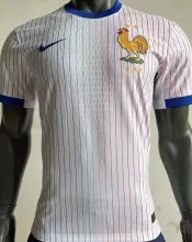 2024//25 France Away White Player Version Soccer Jersey