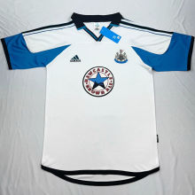 1999/2000 Newcastle Away White Retro Soccer Jersey