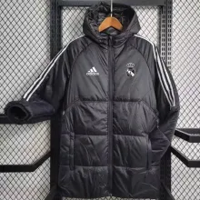 2023/24 RM Black Cotton Jacket 白三边