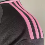 2023/24 Inter Miami Away Black Player Version Soccer Jersey 胸前新广告