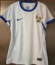 2024/25 France Away White Women Soccer Jersey 女