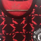 2024/25 M Utd Red Black Fans Training Jersey