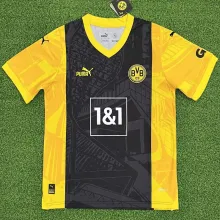 2024 BVB 50 Years At Home Special Edition Fans Jersey 背后没有两个点