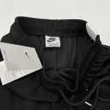 2024/25 Nk~ Black Pure Cotton Sports Trousers Zipper style