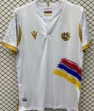 2024/25 Armenia Away White Fans Soccer Jersey