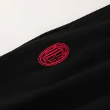 2024/25 AC Red Hoody Zipper Jacket Tracksuit