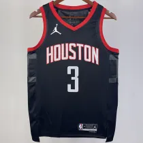 2023/24 Rockets PORTER JR. #3 Black NBA Jerseys