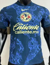 2024/25 Club America Third Blue Player Version Soccer Jersey