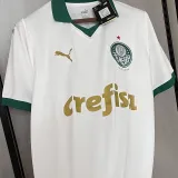 2024/25 Palmeiras 1:1 Quality Away White Fans Soccer Jersey