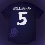BELLINGHAM #5 RM x Y3 Purple Fans Soccer Jersey 2024/25 紫色 ★★