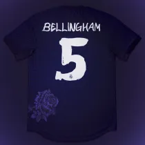 BELLINGHAM #5 RM x Y3 Purple Fans Soccer Jersey 2024/25 紫色 ★★