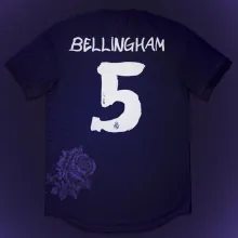 BELLINGHAM #5 RM x Y3 Purple Fans Soccer Jersey 2024/25 紫色 ★★