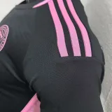 2023/24 Inter Miami Away Black Player Version Long Sleeve Jersey