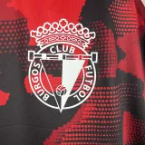 2023/24 Burgos CF Away Red Fans Soccer Jersey