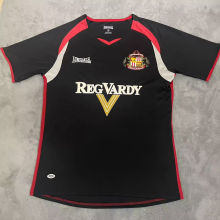 2005/06 Sunderland Away Black Retro Soccer Jersey