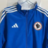 2023/24 Roma White Blue Reversible Windbreaker 双面