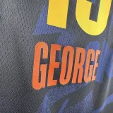 2023/24 KC Thunder GEORGE #13 Black City Edition NBA Jerseys