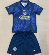 2024/25 Club America Away Blue Kids Soccer Jersey