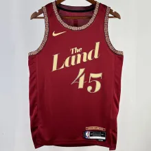 2023/24 Cleveland MITCHELL #45 Red City Edition NBA Jerseys