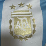 MESSI #10 Argentina Home Player Version Soccer Jersey 2024/25 (Have FlFA World Champion 2022 有胸前章) ★★