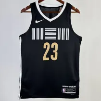 2023/24 Grizzlies ROSE #23 Black City Edition NBA Jerseys Hot Pressed