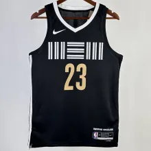 2023/24 Grizzlies ROSE #23 Black City Edition NBA Jerseys Hot Pressed