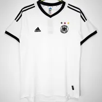 2002/03 Germany Home White Retro Soccer Jersey