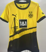 2023/24 BVB Home Yellow Women Soccer Jersey 女