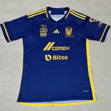 2023/24 U.A.N.L Tiger Away Blue Fans Soccer Jersey