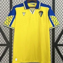2024/25 Cadiz Home Yellow Fans Soccer Jersey