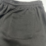 2024/25 Nk~ Black Pure Cotton Sports Trousers Zipper style