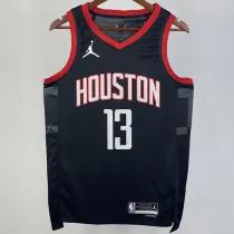 2023/24 Rockets HARDEN #13 Black NBA Jerseys