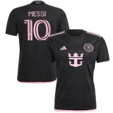 2023/24 Inter Miami Away Black Player Version Soccer Jersey 胸前新广告