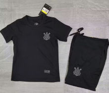 2024/25 Corinthians Away Black Kids Soccer Jersey
