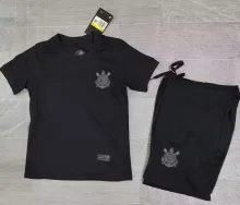 2024/25 Corinthians Away Black Kids Soccer Jersey