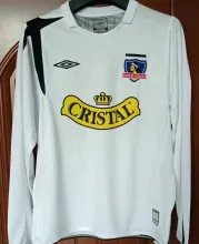 2006 Colo-Colo Home White Retro Long Sleeve Jersey