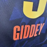 2023/24 KC Thunder GIDDEY #3 Black City Edition NBA Jerseys