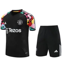 2024/25 M Utd Black Training Tracksuit