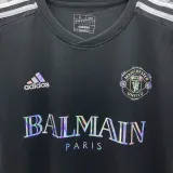 2024 M Utd Reflective Special Edition Black Jersey