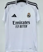 2024/25 RM 1:1 Quality Home White Fans Soccer Jersey