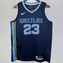 2023/24 Grizzlies ROSE #23 Sapphire Blue NBA Jerseys
