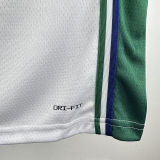 Mavericks IRVING #11 White City Edition 75th NBA Jerseys 75周年