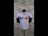2006 France Away White Retro Long Sleeve Soccer Jersey