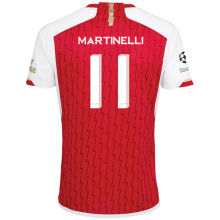 MARTINELLI #11 ARS 1:1 Quality Home Fans Jersey 2023/24 (UCL Font) ★★