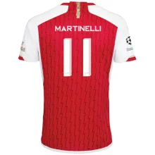 MARTINELLI #11 ARS 1:1 Quality Home Fans Jersey 2023/24 (UCL Font) ★★
