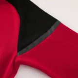 2024/25 AC Red Hoody Zipper Jacket Tracksuit