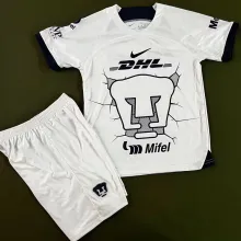 2023/24 Pumas UNAM White Kids Soccer Jersey