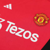 2025 M Utd Red Training Tracksuit