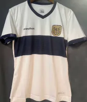 2024/25 Ecuador Away White Fans Soccer Jersey