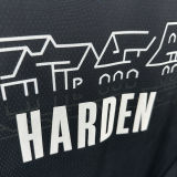 2021 76ers HARDEN #1 Sapphire Blue City Edition NBA Jerseys 热压